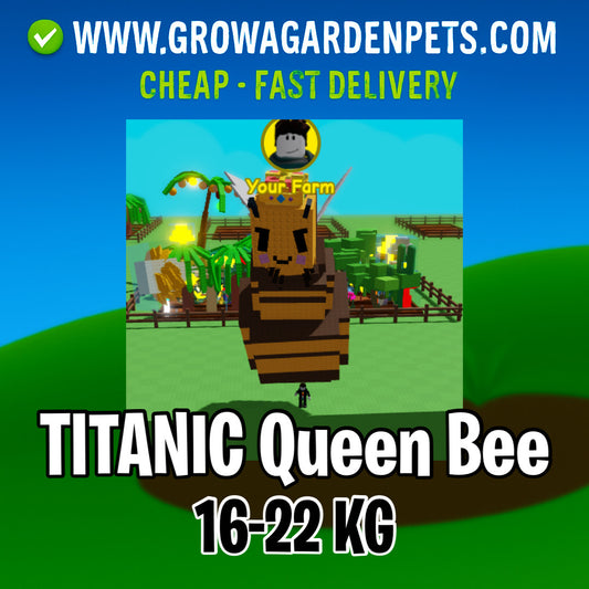 Titanic Queen Bee Grow a Garden