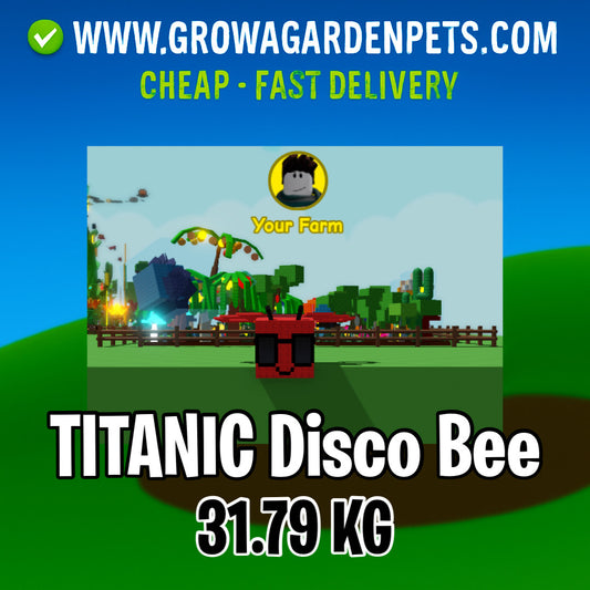 Titanic Disco Bee Grow a Garden