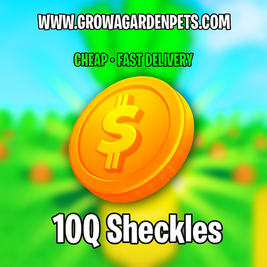 10Q Sheckles Grow A Garden