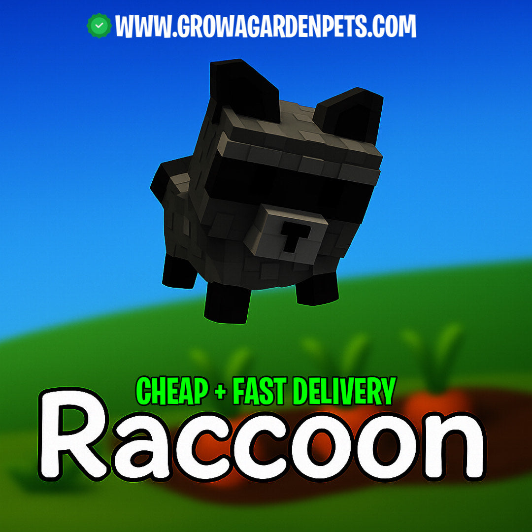 Raccoon Grow A Garden