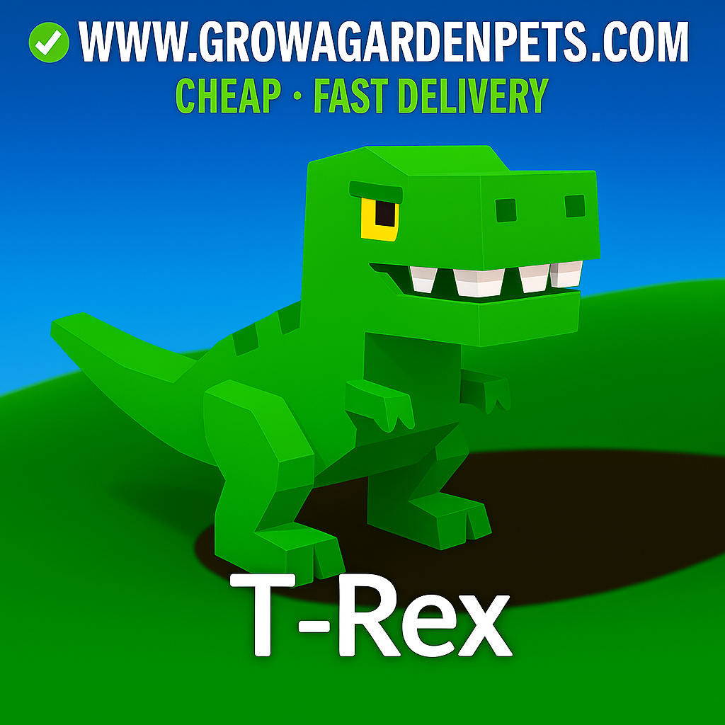 T-Rex Grow A Garden